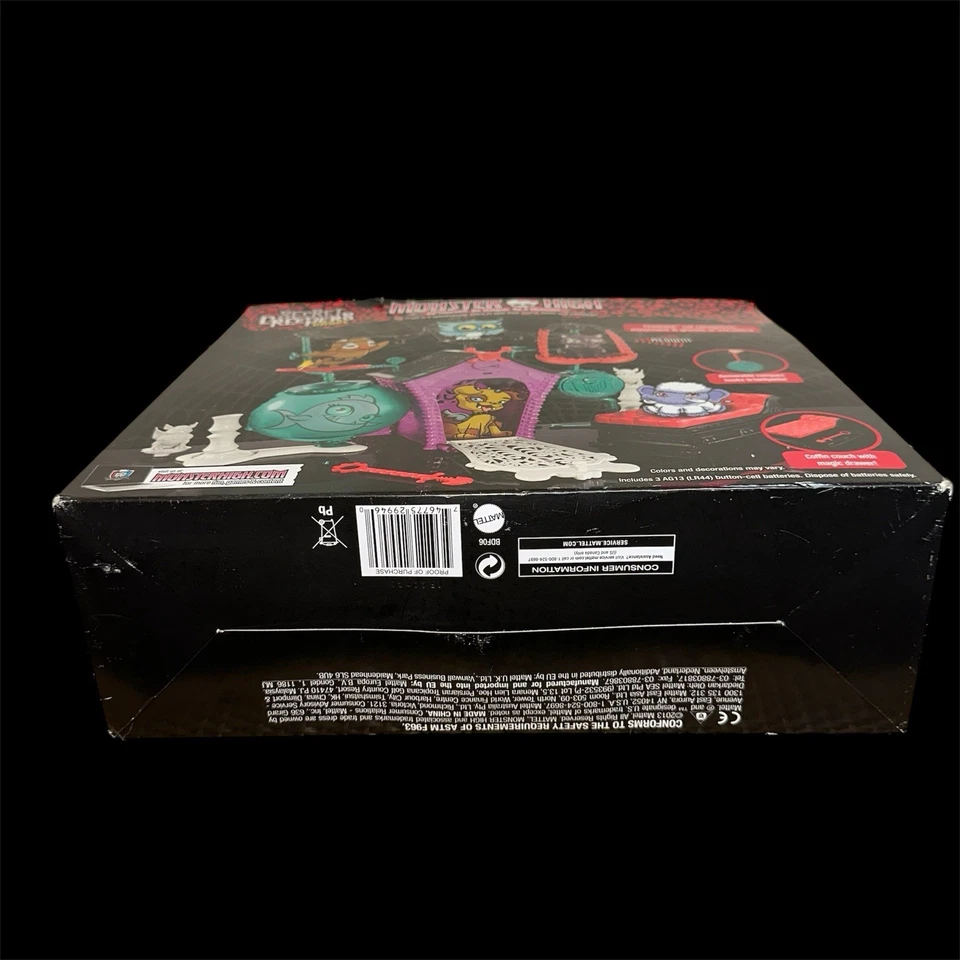 Monster High Secret Creepers Crypt Pet Electric Playset Animals Halloween Doll - Image 3 of 4