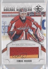 2012-13 Panini Limited Crease Cleaners Materials Prime 17/25 Tomas Vokoun 2u9