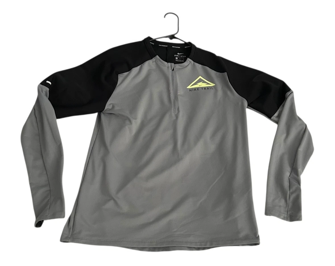 Nike Element Men's Trail Running Top Size M 1/4 Zip Grey/Black CU5740-073
Opens in a new window or t