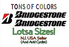 3 Pc. BRlDGESTONE Bikes Die Cut Vinyl Frame Decal Set MTB VBMX Cycling Bicycle