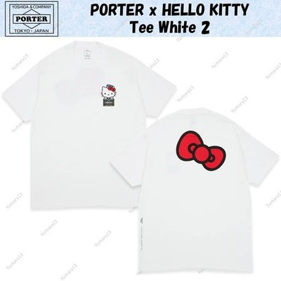 PORTER x HELLO KITTY Tee White 2