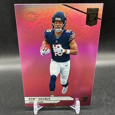 ROME ODUNZE Rookie Pink 2024 Panini Donruss Elite #103 Chicago Bears