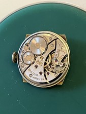 GOOD BALANCE Bulova 10BC Watch Movement 15j With Dial And Hands