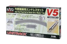 KATO N Gauge V5 Inner Double Track Endless Set 20-864 Model Rail New