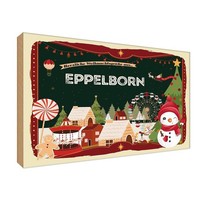 Holzschild 12X18 Cm Weihnachten Eppelborn Deko Geschenk Holz Schild