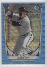 2014 Bowman Prospects Chrome Blue Wave Refractor Jacob May #BCP3 i6j