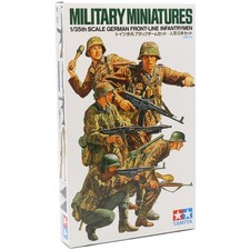 Tamiya German Front-Line Infantrymen 1/35 Scale Model Set WWII Military 35196