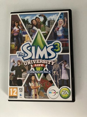 SIMS 3 University Life LIMITED EDITION Expansion Pack PC DVD-ROM - Windows Mac