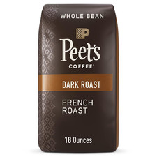 Dark Roast Whole Bean Coffee - French Roast 18 Ounce Bag