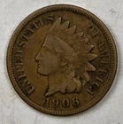 1906 Indian Head Cent - Circulated Condition - FREE SHIPPING!