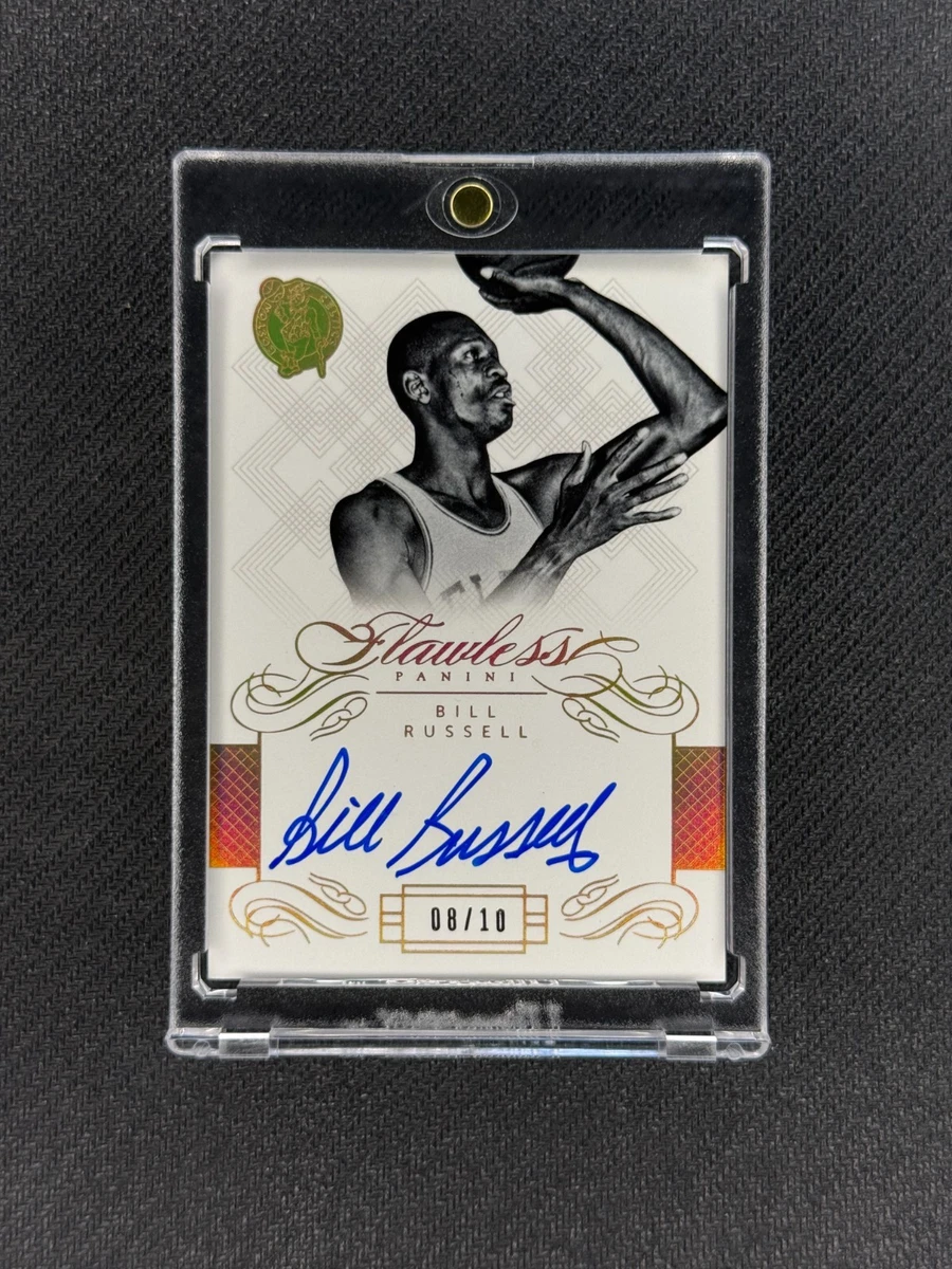 Bill Russell Autographed Basketball Trading Cards for sale | eBay