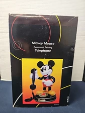 Mickey Mouse Animated Talking Telephone Disney by Telemania - 1997 NEW W/BOX 