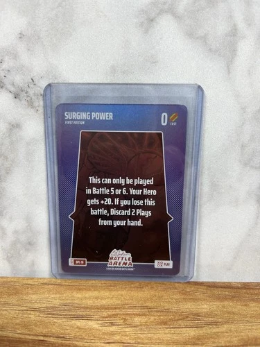 Bo Jackson Battle Arena Bonus Play Surging Power BLP-16