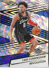 2024-25 PANINI REVOLUTION BASKETBALL CADE CUNNINGHAM FRACTAL REFRACTOR #32