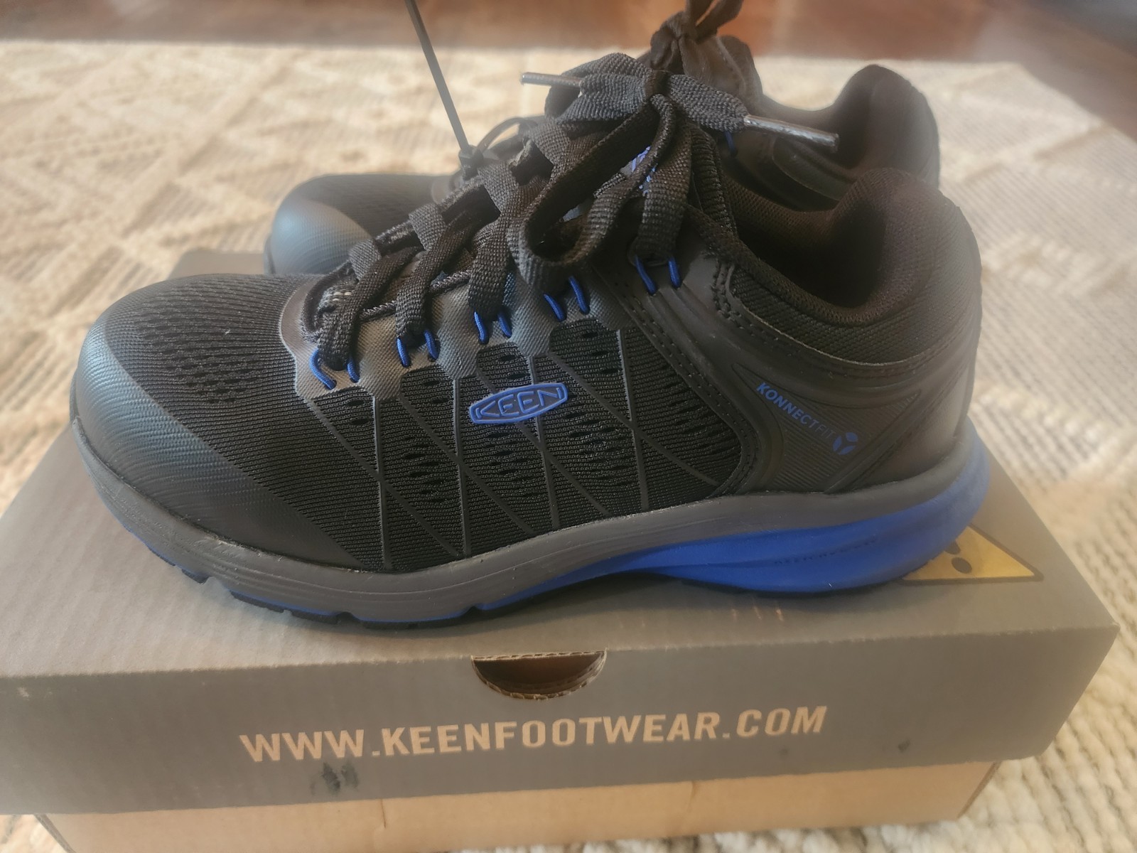 Scarpa da lavoro industriale KEEN Utility donna Vista Energy punta composita TAGLIA 5 5W