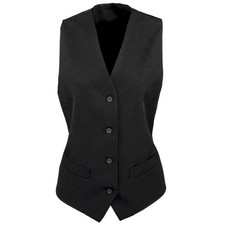 Premier Womens/Ladies Lined Polyester Waistcoat / Bar Wear /  RW6690