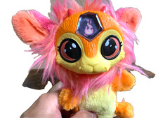 Magic Mixies Fire Gem Magical Misting Pet 8" Plush Doll Color Surprise Orange