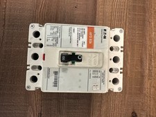 Eaton industrial circuit Breaker HFD 65K 100 amps 600VAC