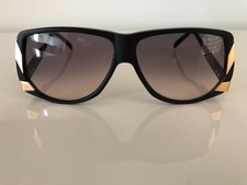 Vintage ALPINA Genesis Project Black and Gold G83 Sunglasses Authentic W Germany