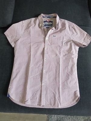 Superdry Herren Hemd, Größe L, Mehrfarbig, Kariert, Baumwolle