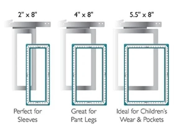 Quick Snap 2.0 Hoop Set for Brother/Baby Lock Multi-Needle Machines - Image 2 of 3