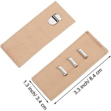 10 Pieces Pants Waist Extenders with Metal Hook for Pants Jeans Trousers New