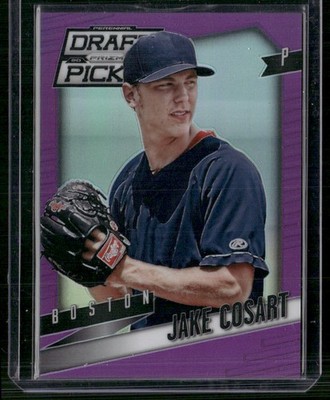 2014 Panini Prizm Perennial Draft Picks #9 Jake Cosart Prizms Purple #/149