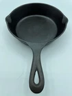 Lodge RARE # 4 3 Notch Skillet Antique Cast Iron Raised Mold Mark Heat Restored