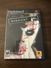 Manhunt Sony PlayStation 2, 2003 PS2 Black Label CIB Tested