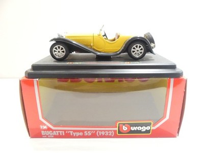 Bburago 1:24 0538 Bugatti Type 55 (1932) in OVP A6200