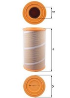 Mahle Luftfilter Motor Air Filter LX 7120