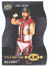 2022 Upper Deck Allure AEW #TA-34 Lance Archer Title Ambitions