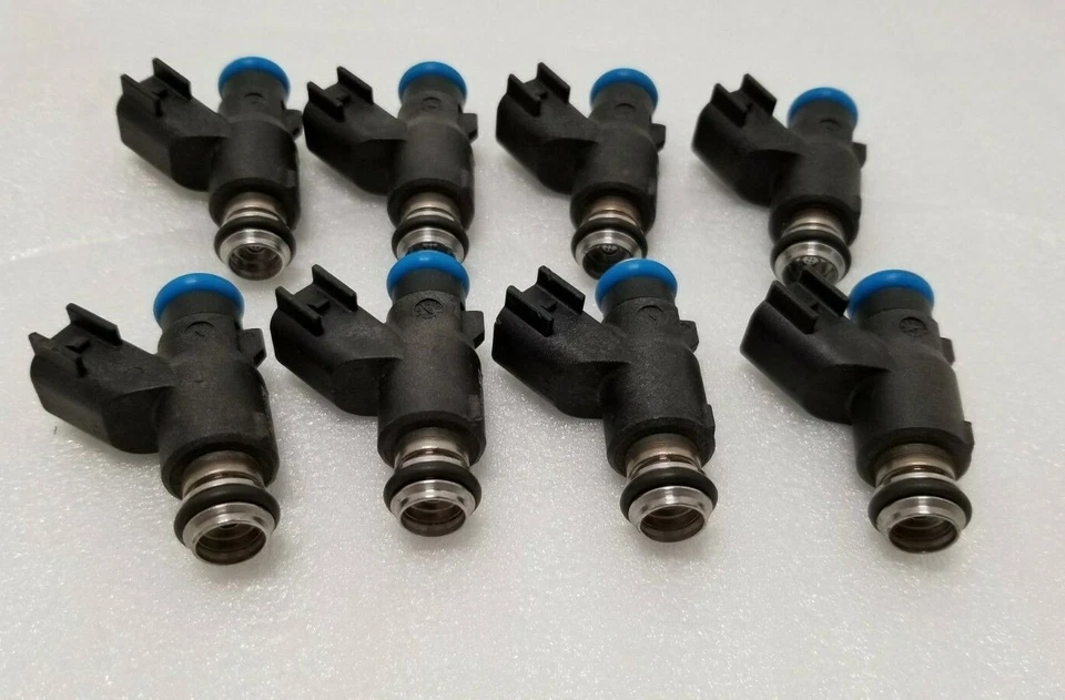 Set of 8 Fuel Injectors 12613412 for GMC 2500 6.0L Silverado Sierra 2010-13 6.6L - Изображение 3 из 4