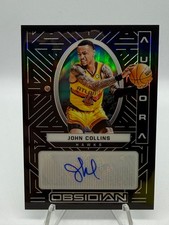 2021-22 Panini Obsidian - Aurora Autographs John Collins #AUR-JCO /99 (AU)