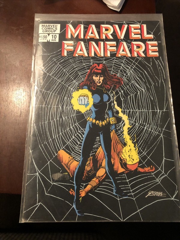 Marvel Fanfare #10 Marvel Comics Aug 1983 Black Widow. *Sealed*