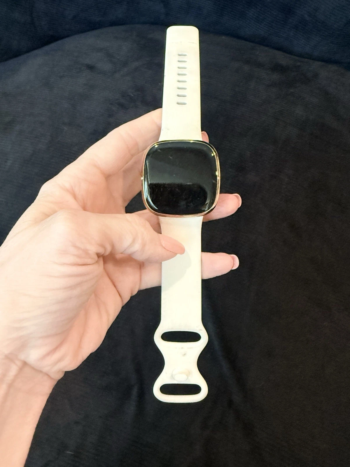 Fitbit Sense 2 Versa Smart Watch Health Fitness Tracker Lunar White