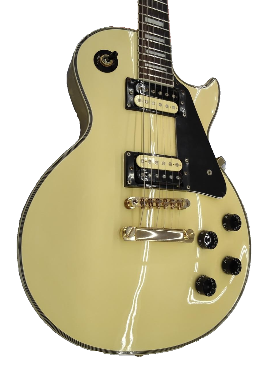 ギター Epiphone Les Paul Custom EPIPHONE] LES PAUL CUSTOM model White 1998 Electric Guitar Used