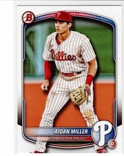 Aidan Miller Philadelphia Phillies 2025 Bowman Prospect ***