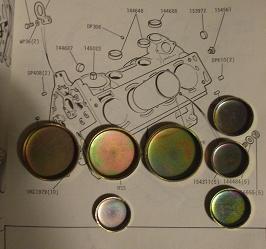 TRIUMPH TR7 Dolomite Sprint 2.0 & 1850cc ENGINE CORE PLUG SET - Bild 1 von 1
