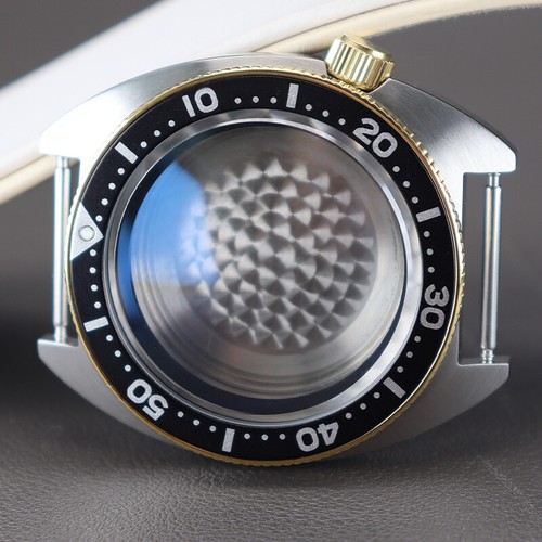 41mm Sieko turtle NH35 Watch Case AR layer Sapphire Crystal Glass Insert border - Picture 3 of 17