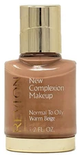Revlon New Complexion Makeup (Warm Beige) 1.2 oz Normal to Oily