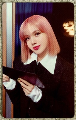 BLACKPINK THE GAME BPTG LISA 公式　トレカ BLACKPINK the GAME BPTG TALK SHOW EDITION Official Photocard LISA