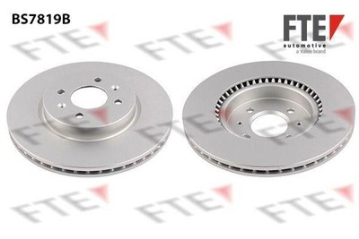 2x FTE Bremsscheibe Bremsscheiben Satz Bremsen COATED RANGE FTE Vorne 9082458