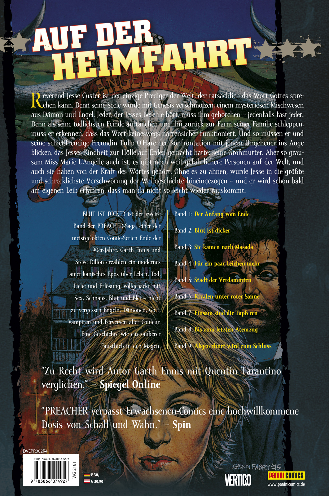 Thumbnail - Garth Ennis; Steve Dillon / Preacher