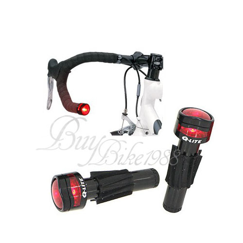New Q-LITE HANDLEBAR Road / MTB HANDLEBAR Bar End Light - Picture 1 of 1