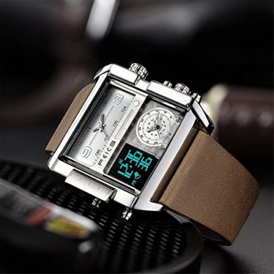 Wathes for Men Digital LED Analog Quartz Wristwatch 24H  display picture 1