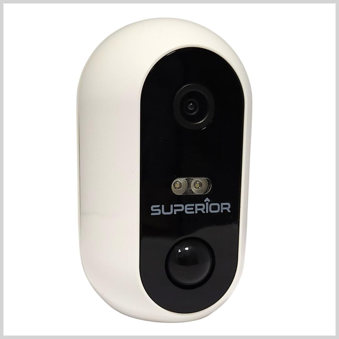 SUPERIOR ICM004 Telecamera Smart Wireless Full HD a Batteria da Esterno