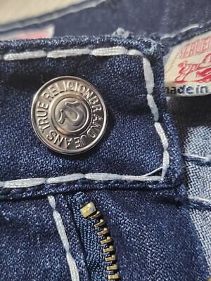 NWTs MSRP $455 True Religion Brand Jeans Billy Super T RED LABEL