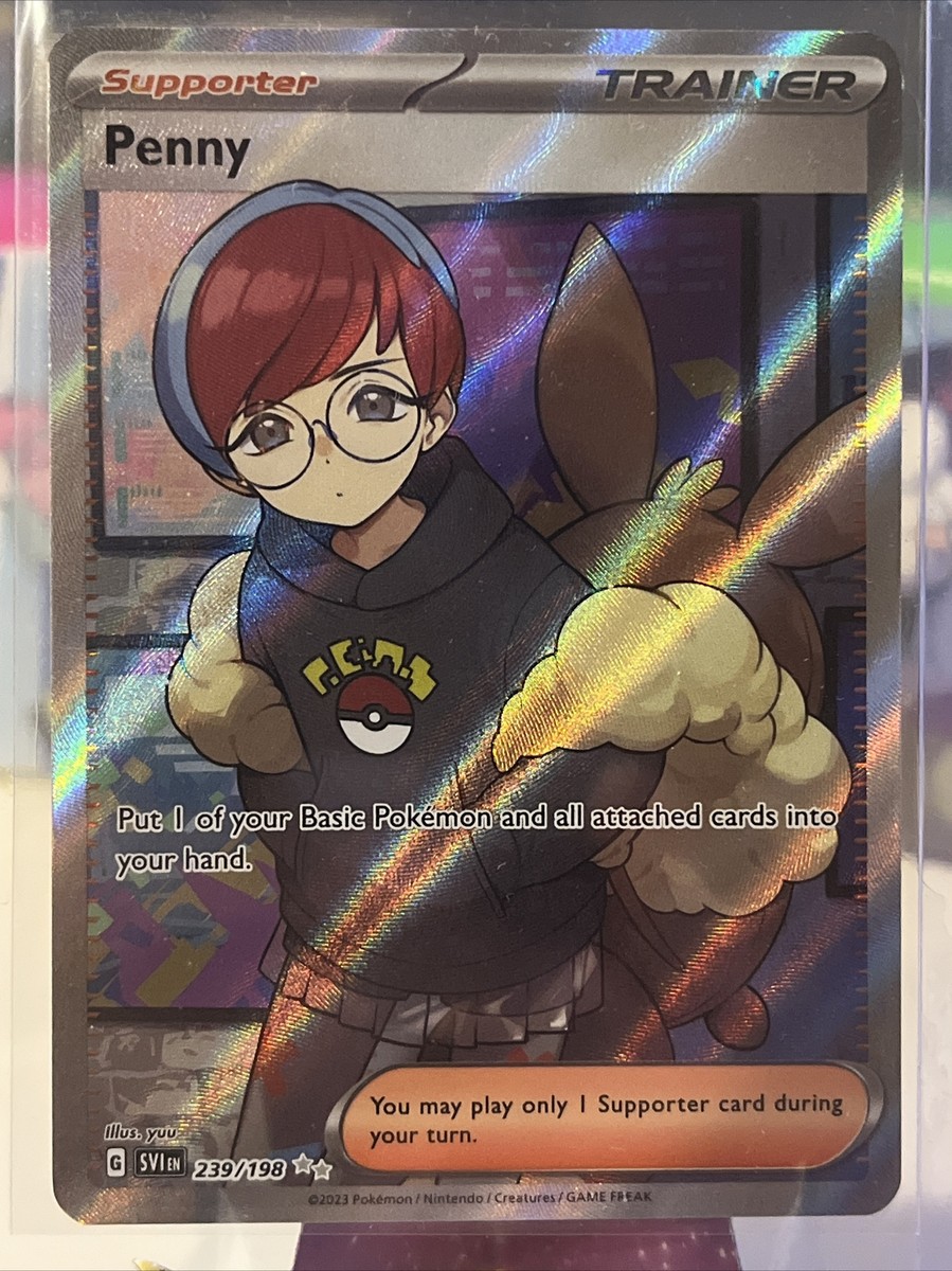 Pokmon TCG Penny (IR) Scarlet & Violet Base Set 239/198 Holo Ultra Rare  (NM)