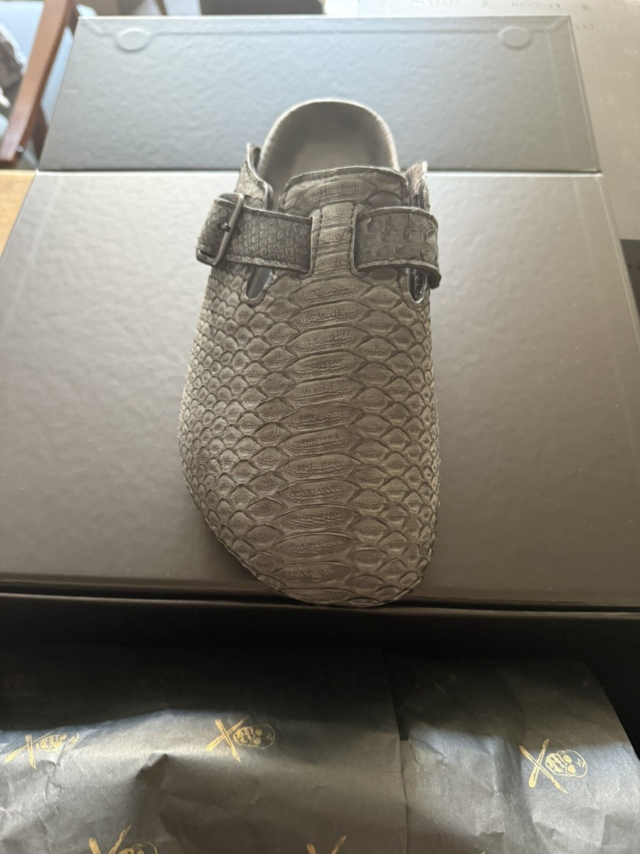 The Shoe Surgeon Luxe Mule Black Python Birkenstock Brand New Men Size:11 NO BOX The Shoe Surgeon Luxe Mule Black Python Brand New Size 10 | eBay main image 3